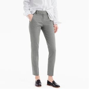 J Crew Cameron slim crop pant, four-season stretch